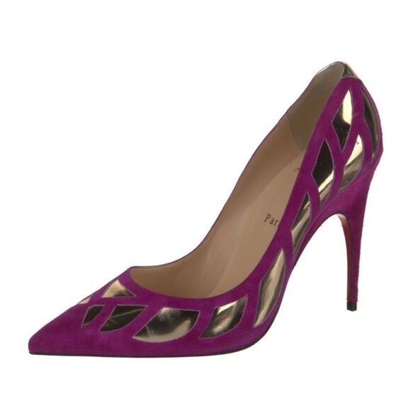 Christian Louboutin Suede Heels
